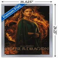 Къщата на Дракона-Алисент плакат за стена с един лист, 14.725 22.375 в рамка