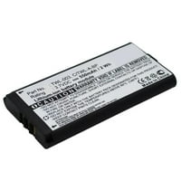 Батерии n аксесоари BNA-WB-P Игрална конзолна батерия-Li-Pol, 3.7V, 550mAh, батерия с ултра висок капацитет-подмяна на Nintendo C TWL-A-BP, TWL-батерия