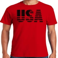 Графика Америка патриотична САЩ 4-ти юли Ден на независимостта колекция мъжки тениски