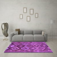 Ahgly Company вътрешен правоъгълник Ориентал лилаво традиционни килими, 2 '4'