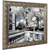 Изобразително изкуство друг поглед към Париж изкуство от Филип Хюгонар, Златна орнаментирана рамка
