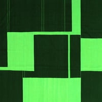 Агли Компания Вътрешен Правоъгълник Абстрактни Зелени Съвременни Килими Площ, 8 '12'