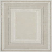 Nourison Glam Geometric Ivory 9 '12' площ килим