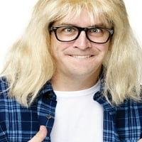 Забавен свят - SNL Garth Algar Wig с очила - стандарт