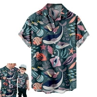 Световен ден на океаните тениска, Мъжка риза, високи мъжки тениски гадже коледни подаръци мъжка мода