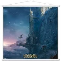 League of Legends - Wowling Abyss Стенски плакат с дървена магнитна рамка, 22.375 34