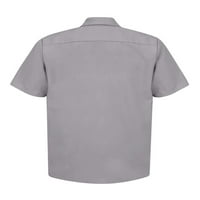 Red Kap® за индустриална работна риза за къси ръкави