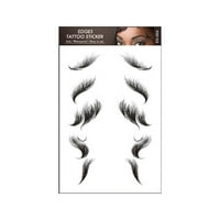 Bangs Sticker Styles Популярни водоустойчиви ресни от ръба стикери Новост перука естествена модна външен вид красота Направи си къдричка за коса за жени момичета