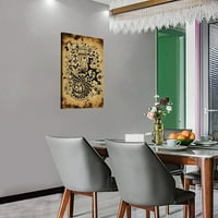 Комплект панел Canvas Wall Art без рамкиране, прост удар с разтегнати стена Модерен декор за хол, спалня, офис