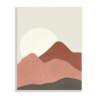 Ступел Индриес пустинна планина изгрев пейзаж топли теракотени тонове, 19, дизайн от Тейлър Шанън дизайн