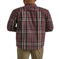Вранглер® Мъжка външна риза с дълъг ръкав с УПФ 30 + защита, размери с-5КСЛ