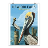 Ню Орлиънс, Ел Ей, кафяви пеликани
