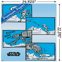 Междузвездни войни: Империята отстъпва назад - Комични панели Стенски плакат, 14.725 22.375