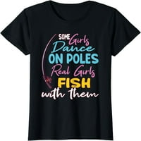 Забавен Риболовен Дизайн За Жени И Момичета Тениска