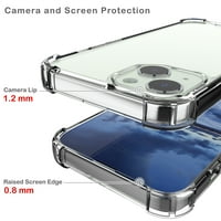 Aquafle Hybrid Slim, предназначен за Apple iPhone 6.1 прозрачен случай на случая
