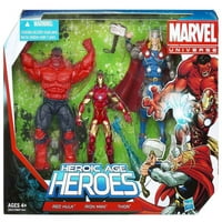 Marvel Universe Super Hero Team Heroic Age Heroes 3.75 Екшън фигура набор