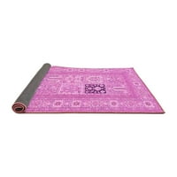 Ahgly Company Indoor Rectangle Персийски розови традиционни килими, 5 '7'