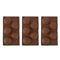 Шоколадови форми, дупки хранителни сили за силикон за фурна за хладилник за