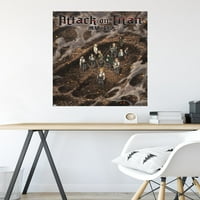 Атака на Титан: последният сезон-част закачка стена плакат, 22.375 34