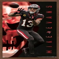 Tampa Bay Buccaneers - Mike Evans Wall Poster, 22.375 34 рамки