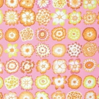 Безплатни духови тъкани Kaffe Fassett Collective Pink Button Flowers