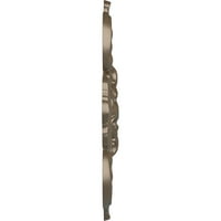 Екена мелница 1 8 од 1 4 П Катерин таван медальон, ръчно рисувано топло Сребро