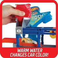 Играта за горещи колела Mega Car Wash & 1: Скала за цветни превключватели Кола с повторна смяна на цвета
