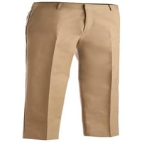 Edwards Barment Men's Business Casual Flat Front Brass Zipper Pant, Style 2510