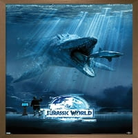 Jurassic World - Плакат за водна стена, 14.725 22.375