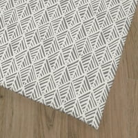 Листово сиво на открито килим от Kavka Designs