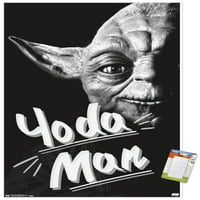 Star Wars: Saga - Yoda Man Wall Poster, 14.725 22.375