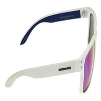 Панама Джак мъжки бели огледални ретро слънчеви очила О06