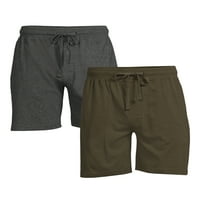 Hanes Men's Cotton Modal Comformflexfit Sleep Shorts, 2-Pack