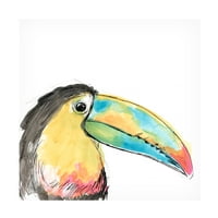 Джун Ерика Вес портрет на тропическа птица