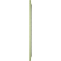 Екена Милуърк 12 в 65 з вярно Фит ПВЦ хоризонтална ламела рамкирани модерен стил фиксирани монтажни щори, мъх зелен