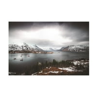 Филип Сент луди 'тиха сцена в Норвегия' платно изкуство