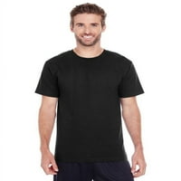 Тениска за мъжки премиум фланелка Black XL