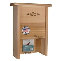 Audubon Nabat 14.25 L 3.5 D 15.25 H Cedar Bat Shelter