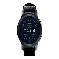 Motorola Moto Watch - Black Aluminium - Smart Watch със спортна каишка - дисплей 1.3 - Bluetooth - 1. Oz - Phantom Black