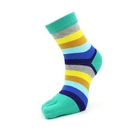 Женски чорапи с пет пръста Цветни памучни чорапи за памучни пръсти за жени