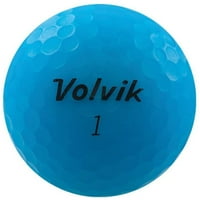 Volvik Vivid Golf Balls Матово синьо