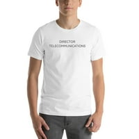 2хл директор Телекомуникации тениска с къс ръкав памучна тениска от неопределени подаръци