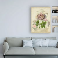 Марка изящно изкуство 'винтидж роза табелка' платно изкуство от Вижън студио