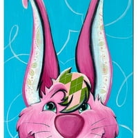 Търговска марка Art Dressy Bunny Canvas Art от Sylvia Masek, 14x19