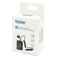 Kastar NP-FR батерия и LCD AC зарядно зарядно устройство, съвместимо с Sony NP-FR NPFR батерия, Sony BC-CS3, BC-CSD зарядно, Sony Cyber-Shot DSC-T50, Cyber-Shot DSC-T50 B, Cyber-Shot DSC-T50 R aera