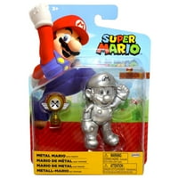 Nintendo Metal Mario с трофейния екшън фигура