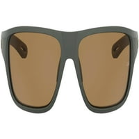 Под броня кафява поляризирана олеофобна обвивка Мъжки слънчеви очила UA 0004 S 01ED 6A 65